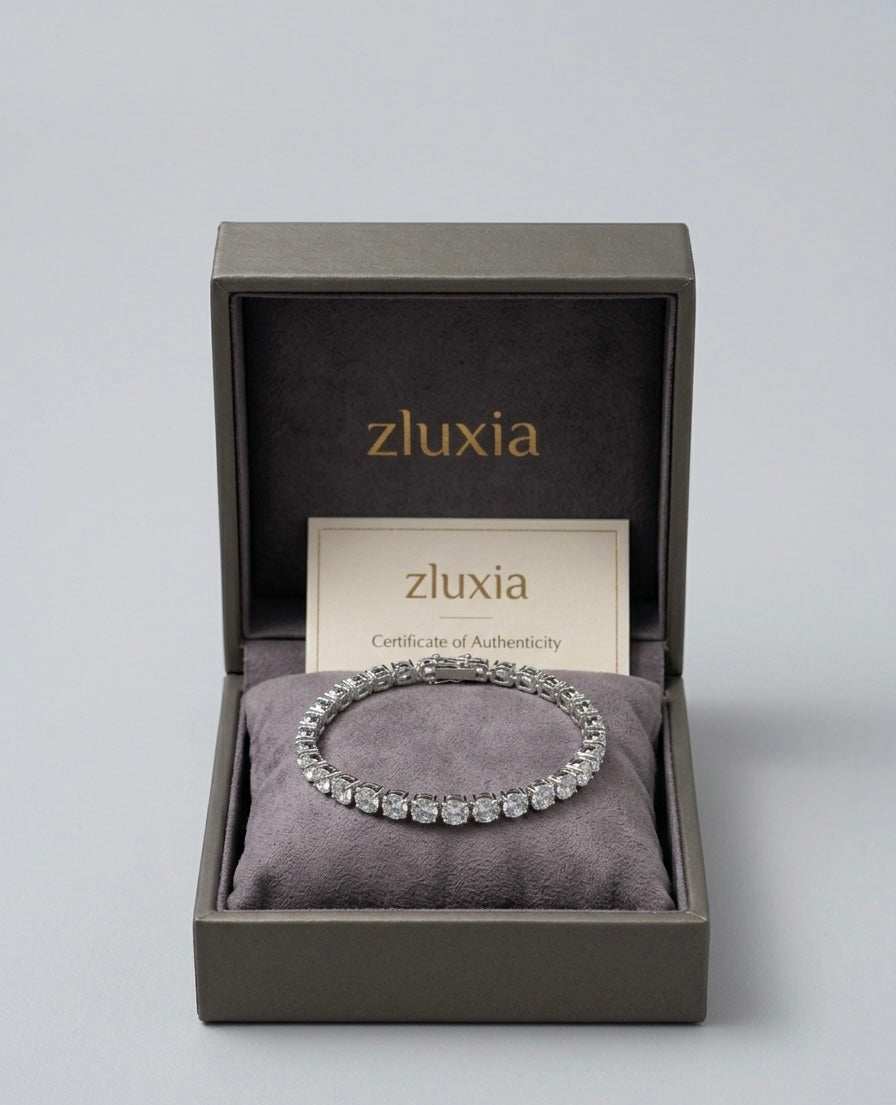Zluxia "Luce Pura" - Bracciale Tennis