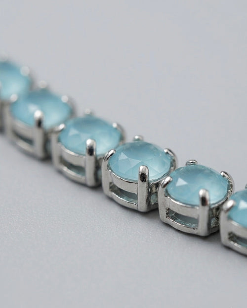 Zluxia "Gocce d'Acqua" - Bracciale Tennis