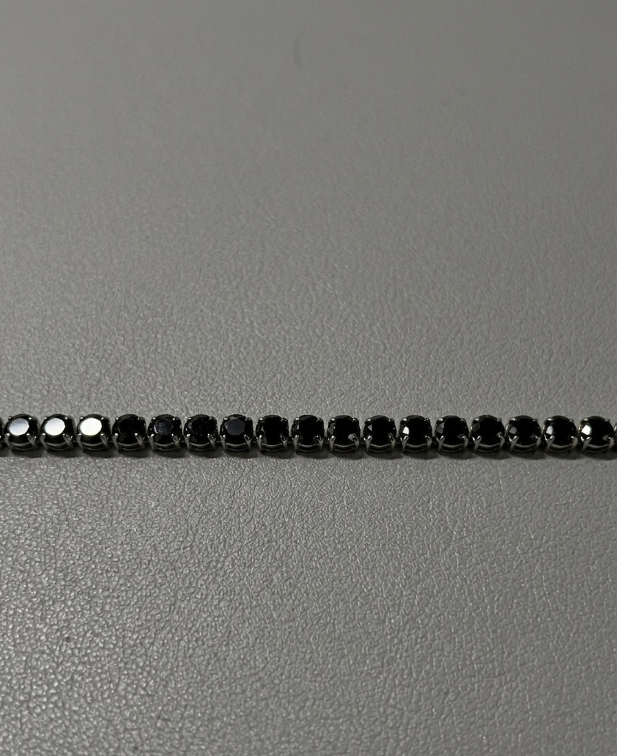 zluxia - Bracciale Tennis "Eclissi Notturna"